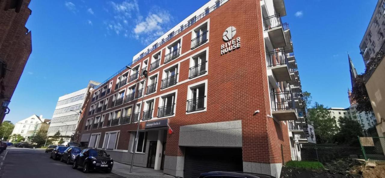 Apartament Nad Odra Apartment River House Stettin Exterior foto